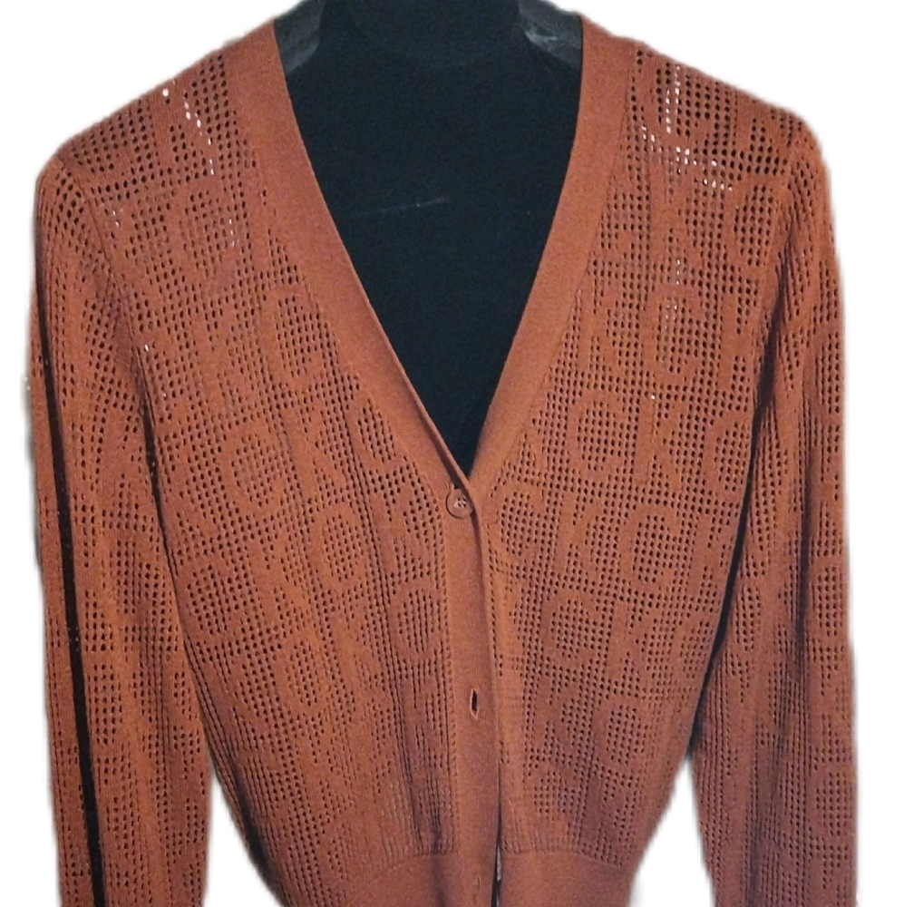 Calvin Klein orange sweater